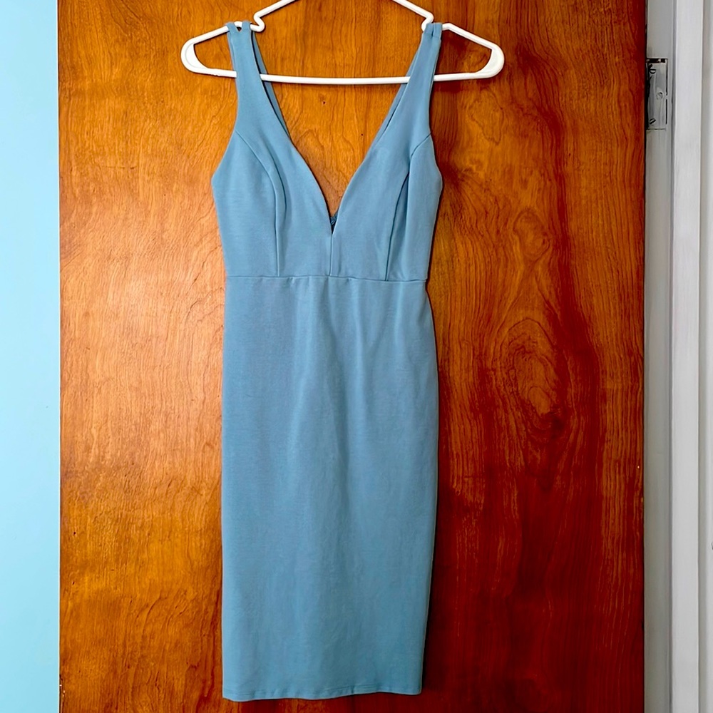 Beautiful powder blue mini dress